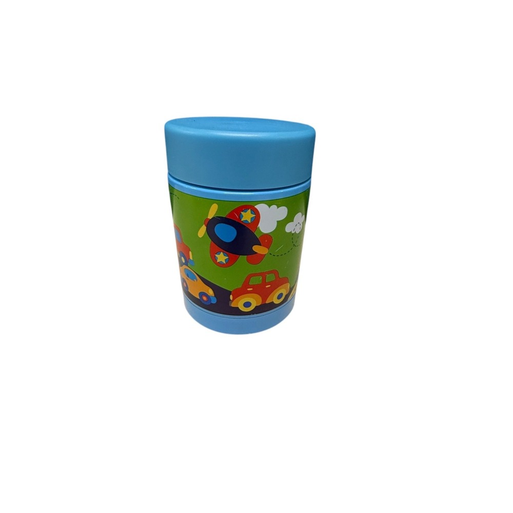 Stephen Joseph Insulated Food Jar Hot Cold Container Kids Airplane Car